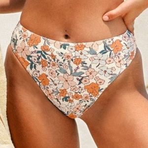 Floral Bikini swim bottoms